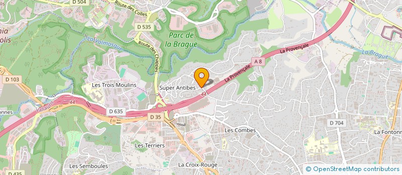 localisation de l'entreprise MONSIEUR CLEMENT BOUDON  ANTIBES