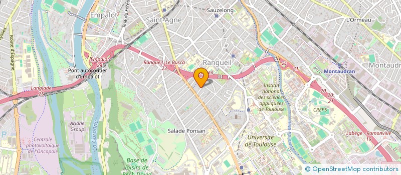 localisation de l'entreprise MONSIEUR CLEMENT BOUFFIL à TOULOUSE