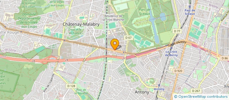 localisation de l'entreprise MONSIEUR CLEMENT BOUGEROL  CHATENAY-MALABRY