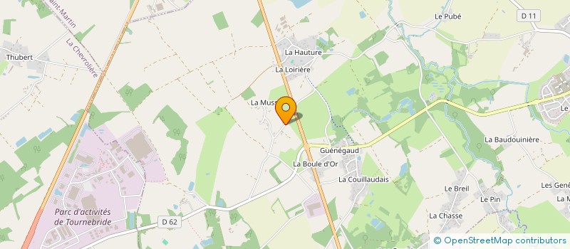 localisation de l'entreprise MONSIEUR CLEMENT BOUILLAUD  LE BIGNON