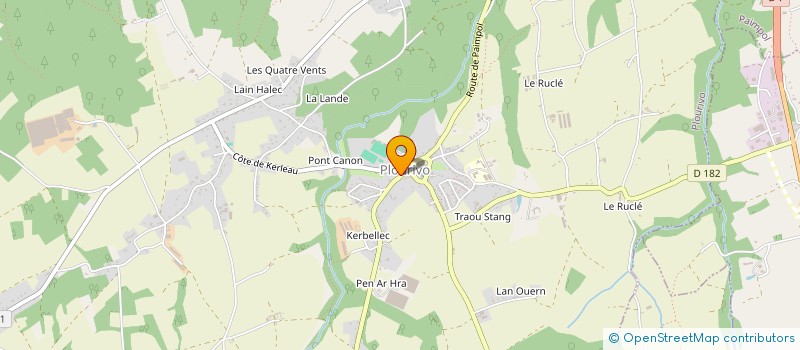 localisation de l'entreprise MONSIEUR CLEMENT BOULANGER  PLOURIVO