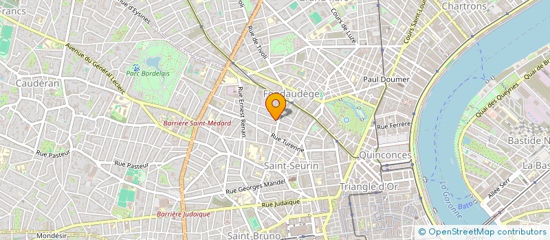 localisation de l'entreprise MONSIEUR CLEMENT BOULANGER  BORDEAUX