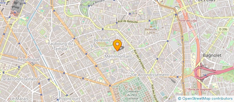 localisation de l'entreprise MONSIEUR CLEMENT BOULET  PARIS