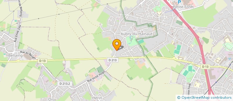 localisation de l'entreprise MONSIEUR CLEMENT BOUSSEKEY  AUBRY-DU-HAINAUT