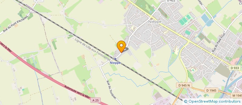 localisation de l'entreprise MONSIEUR CLEMENT BOUTE  NIEPPE