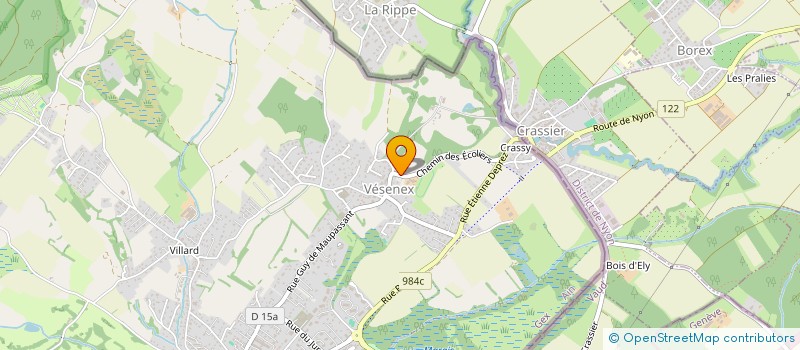 localisation de l'entreprise MONSIEUR CLEMENT BOUTEILLE  DIVONNE-LES-BAINS