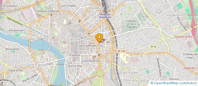 localisation de l'entreprise MONSIEUR CLEMENT BOUTIE à TOULOUSE