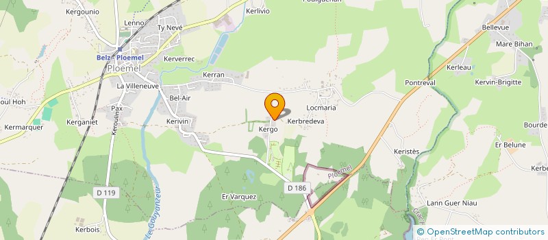 localisation de l'entreprise MONSIEUR CLEMENT BOUYSSOU  PLOEMEL