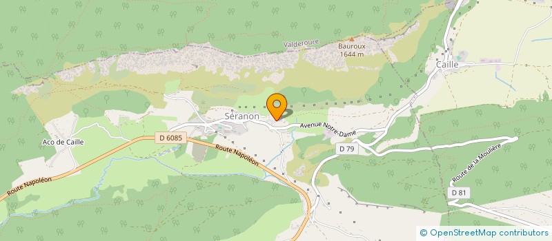 localisation de l'entreprise MONSIEUR CLEMENT BOYER  SERANON