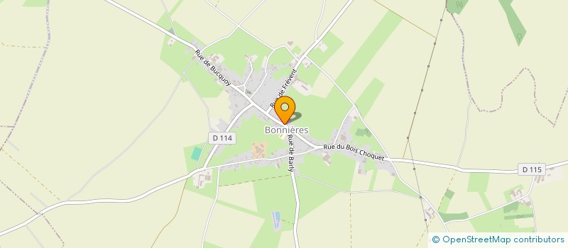 localisation de l'entreprise MONSIEUR CLEMENT BREBION  NUNCQ-HAUTECOTE