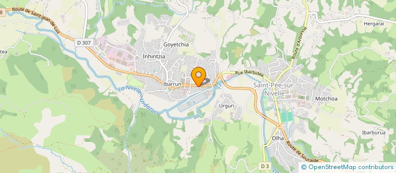 localisation de l'entreprise MONSIEUR CLEMENT BREBION  SAINT-PEE-SUR-NIVELLE