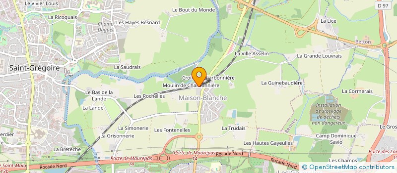 localisation de l'entreprise MONSIEUR CLEMENT BRECHOT à SAINT-GREGOIRE