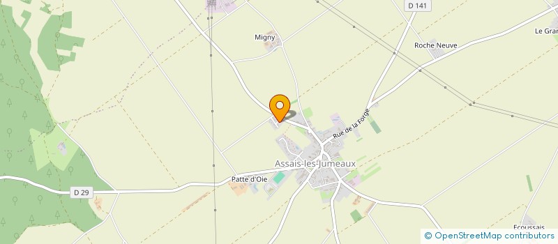 localisation de l'entreprise MONSIEUR CLEMENT BRIAND à ASSAIS-LES-JUMEAUX
