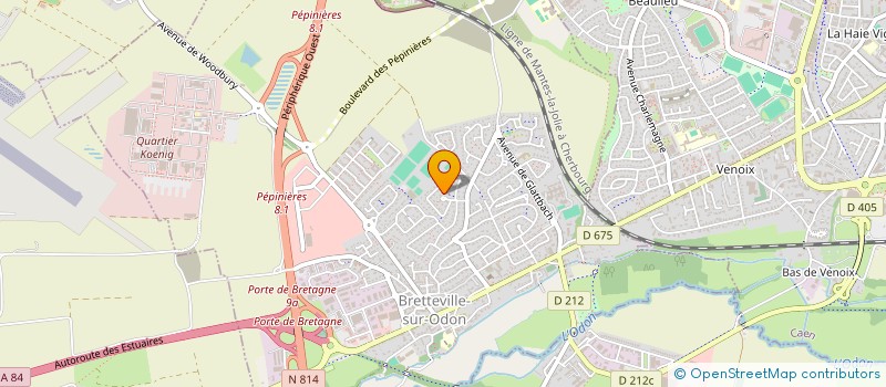 localisation de l'entreprise MONSIEUR CLEMENT BRIERE  BRETTEVILLE-SUR-ODON