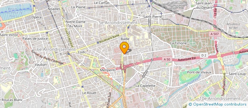 localisation de l'entreprise MONSIEUR CLEMENT BRILLARD à MARSEILLE