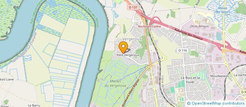 localisation de l'entreprise MONSIEUR CLEMENT BRILLOUET  VERGEROUX