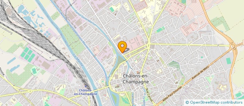 localisation de l'entreprise MONSIEUR CLEMENT BROCHARD GOMEZ  CHALONS-EN-CHAMPAGNE