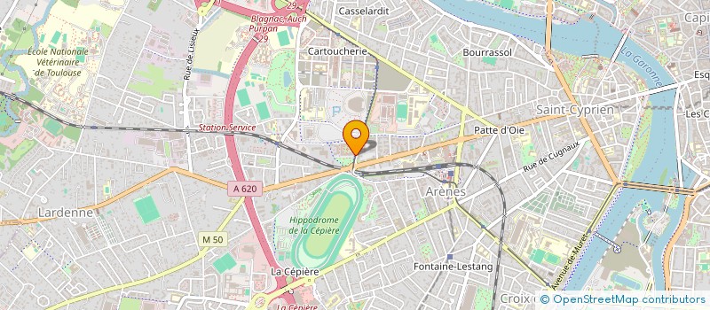 localisation de l'entreprise MONSIEUR CLEMENT BROCHARD GOMEZ à TOULOUSE