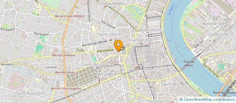 localisation de l'entreprise MONSIEUR CLEMENT BROCHON  BORDEAUX