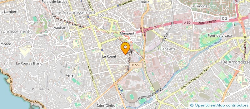 localisation de l'entreprise MONSIEUR CLEMENT BROSSARD  MARSEILLE