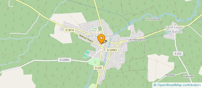 localisation de l'entreprise MONSIEUR CLEMENT BROTET  SAINT-SYMPHORIEN