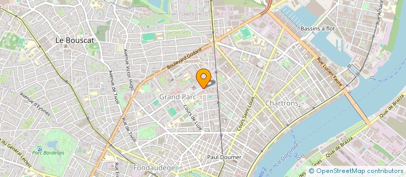 localisation de l'entreprise MONSIEUR CLEMENT BROUZES  BORDEAUX