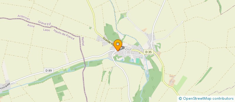 localisation de l'entreprise MONSIEUR CLEMENT BRULEFERT  CRECY-SUR-SERRE