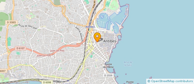 localisation de l'entreprise MONSIEUR CLEMENT BRUN à ANTIBES