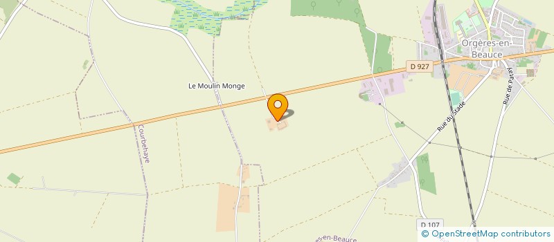 localisation de l'entreprise MONSIEUR CLEMENT BRUNEAU à ORGERES-EN-BEAUCE