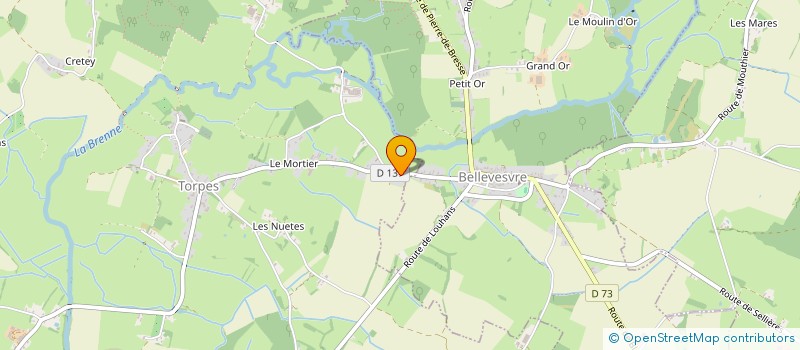 localisation de l'entreprise MONSIEUR CLEMENT BUGUET  TORPES