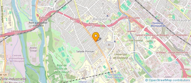 localisation de l'entreprise MONSIEUR CLEMENT BUHR  TOULOUSE