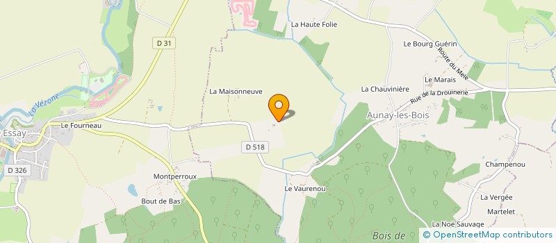 localisation de l'entreprise MONSIEUR CLEMENT BUNEL à MORTREE