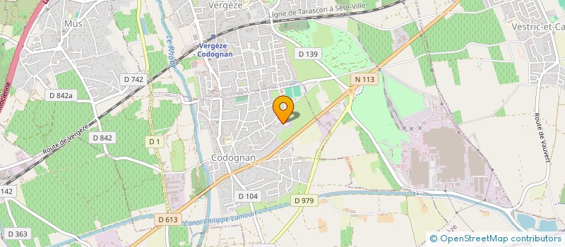 localisation de l'entreprise MONSIEUR CLEMENT CABALLE  CODOGNAN