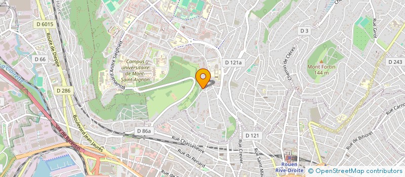 localisation de l'entreprise MONSIEUR CLEMENT CAHARD  MONT-SAINT-AIGNAN