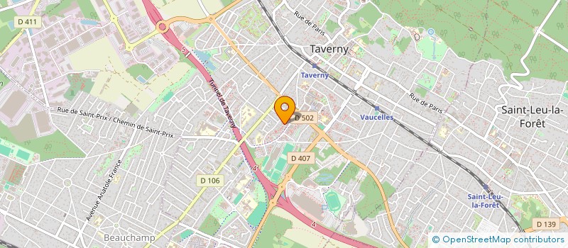 localisation de l'entreprise MONSIEUR CLEMENT CAILLOL  TAVERNY