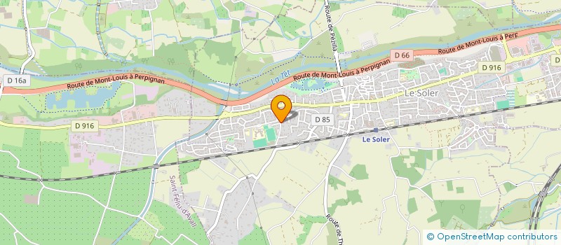 localisation de l'entreprise MONSIEUR CLEMENT CALVAYRAC  LE SOLER