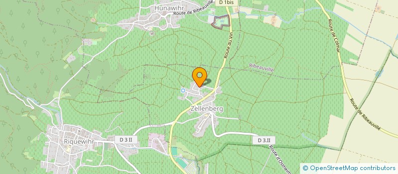 localisation de l'entreprise MONSIEUR CLEMENT CAMARASA  ZELLENBERG