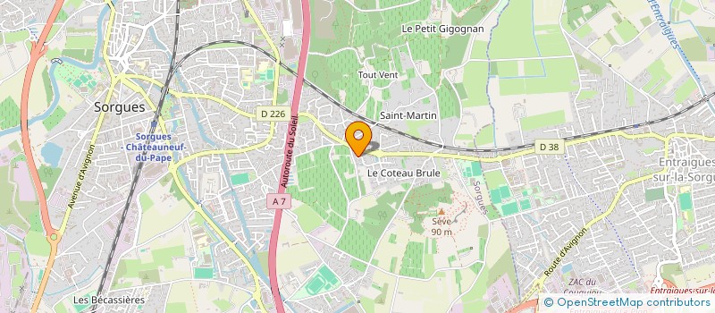 localisation de l'entreprise MONSIEUR CLEMENT CAMBIER  SORGUES