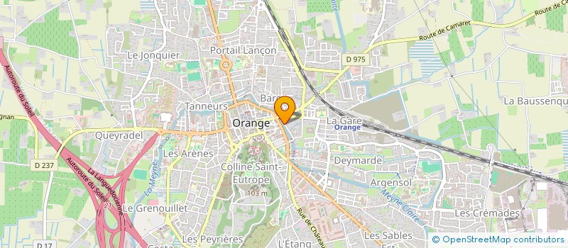 localisation de l'entreprise MONSIEUR CLEMENT CANDELA  ORANGE