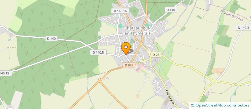 localisation de l'entreprise MONSIEUR CLEMENT CAPEL à CHATEAUNEUF-EN-THYMERAIS