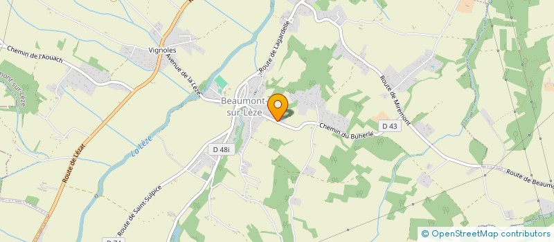 localisation de l'entreprise MONSIEUR CLEMENT CAPEZ  BEAUMONT-SUR-LEZE