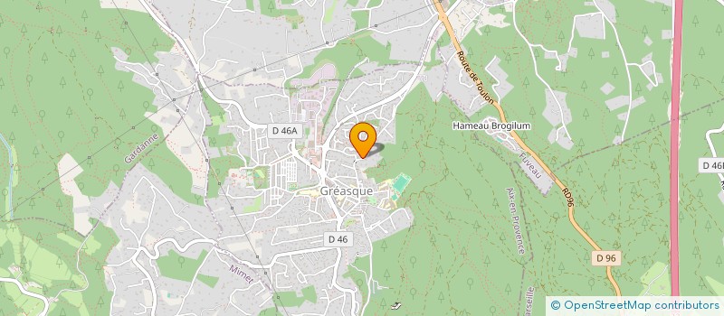 localisation de l'entreprise MONSIEUR CLEMENT CARIES  GREASQUE