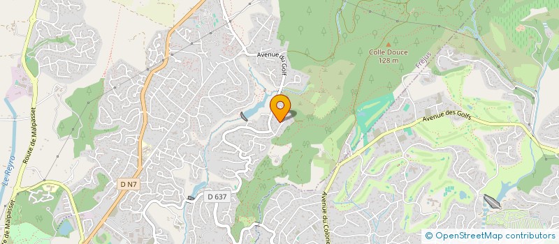 localisation de l'entreprise MONSIEUR CLEMENT CARPENTIER à FREJUS