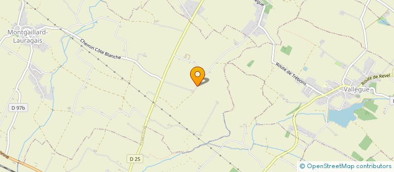 localisation de l'entreprise MONSIEUR CLEMENT CASTANET  MONTGAILLARD-LAURAGAIS