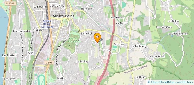 localisation de l'entreprise MONSIEUR CLEMENT CASTEL  MOUXY