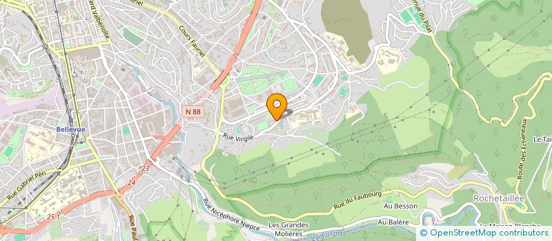 localisation de l'entreprise MONSIEUR CLEMENT CASU  SAINT-ETIENNE