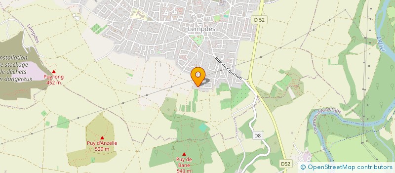 localisation de l'entreprise MONSIEUR CLEMENT CATALOT  LEMPDES