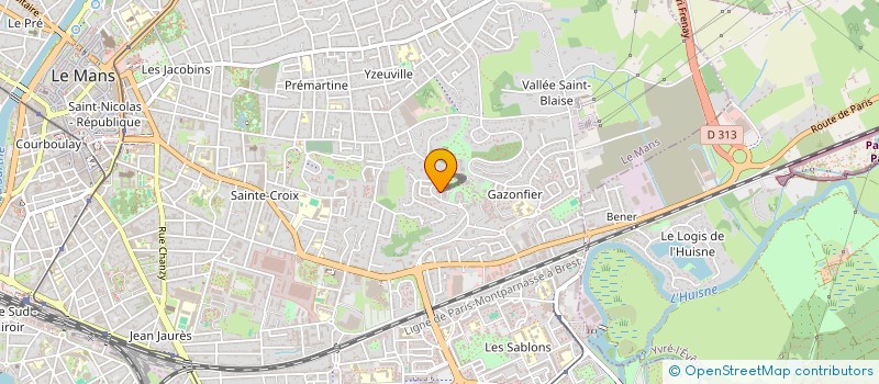 localisation de l'entreprise MONSIEUR CLEMENT CAUZID à LE MANS