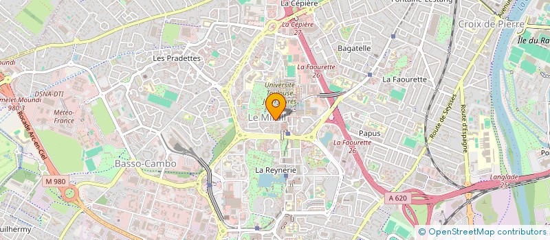 localisation de l'entreprise MONSIEUR CLEMENT CAZENEUVE  TOULOUSE