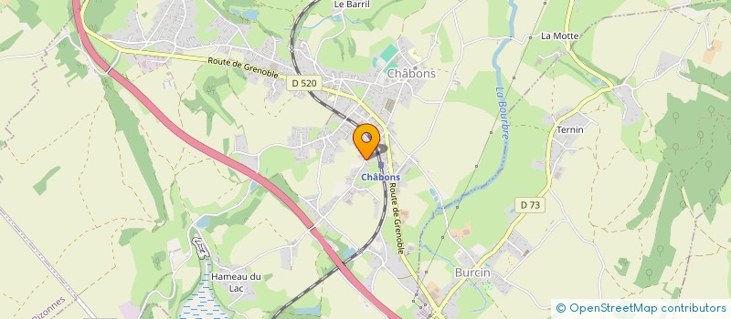 localisation de l'entreprise MONSIEUR CLEMENT CERUTTI  CHABONS